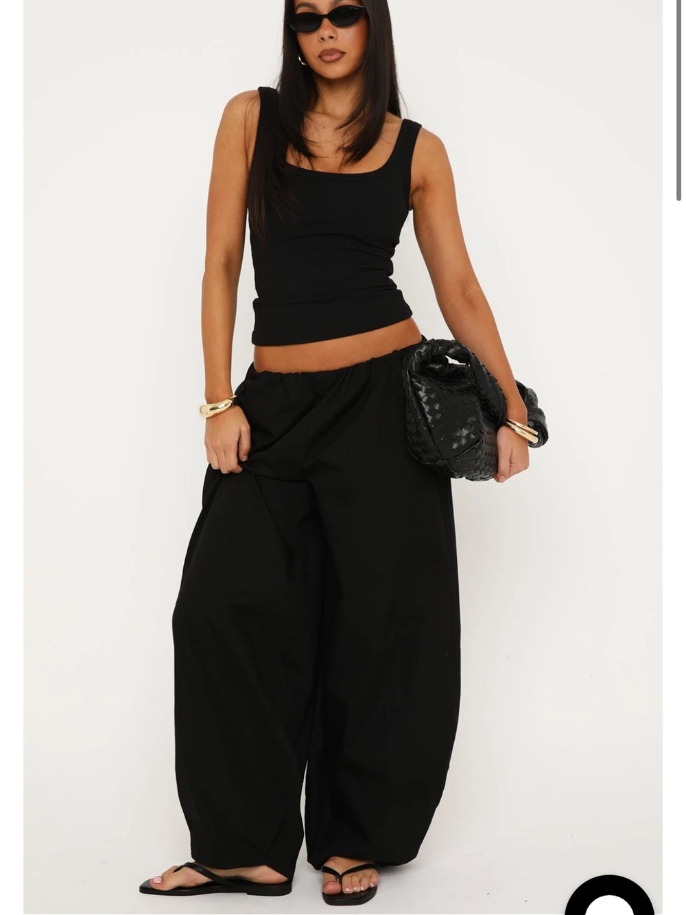 white fox pants